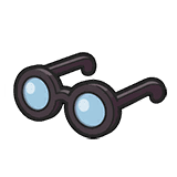 ものしりメガネ