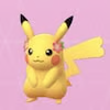 ポケモンGOのピカチュウ(グラシデアの花)