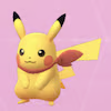 ポケモンGOのピカチュウ(シェイミスカーフ)