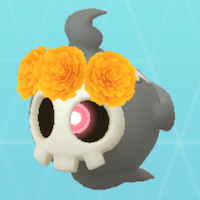 ヨマワル(花飾り)