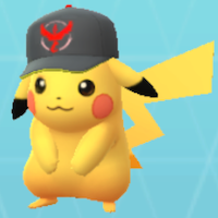 ポケモンGOのピカチュウ(ヴァーラーキャップ)