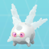 ポケモンGOのガラルサニーゴ(サングラス)