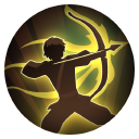 鈴蘭を守る矢(シルエット)