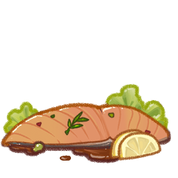 ハニーガーリックサーモン