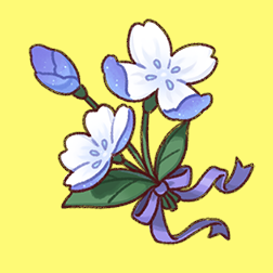 ヨミの向月葵の花