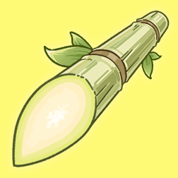 キャロットのサトウキビ
