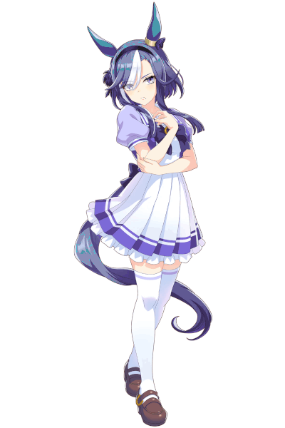 アドマイヤグルーヴの制服イラスト