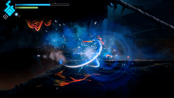 爽快なパリングアクション！