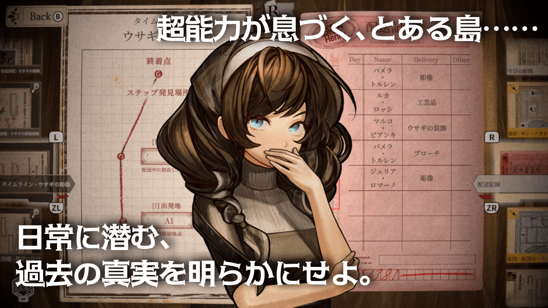 Staffer Retro: 超能力推理クエスト