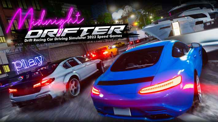 Midnight Drifter-Drift Racing Car Driving Simulator 2023 Speed