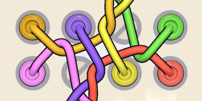 Visual Rope Puzzles 『Tangled Rope: Solve Puzzles!』の情報 - ゲームウィズ