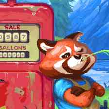 最後のガソリンスタンド