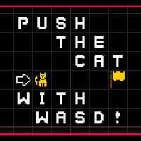 Push The Cat with WASD