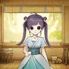 明月の娘の画像