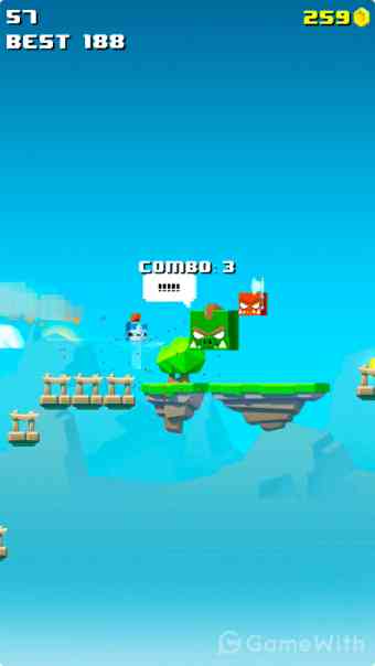 大きな敵や斧を持った敵など様々。