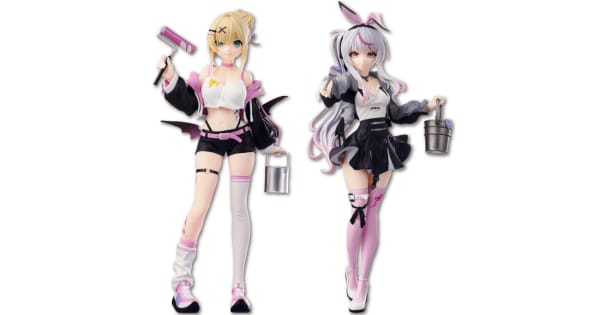 ぶいすぽっ! GiGO限定 スケールフィギュア 兎咲ミミ 胡桃のあ 2種4セット ぶいすぽっ!「胡桃のあ」、「兎咲ミミ」のスケールフイギュアが