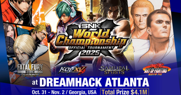 SNKの格ゲー4タイトル最強を競う「SNK World Championship 2025（SWC