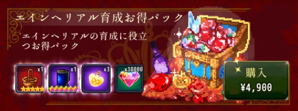 19_エインヘリアル育成お得パック