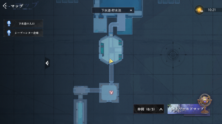 ラインシティーの宝箱5_マップ