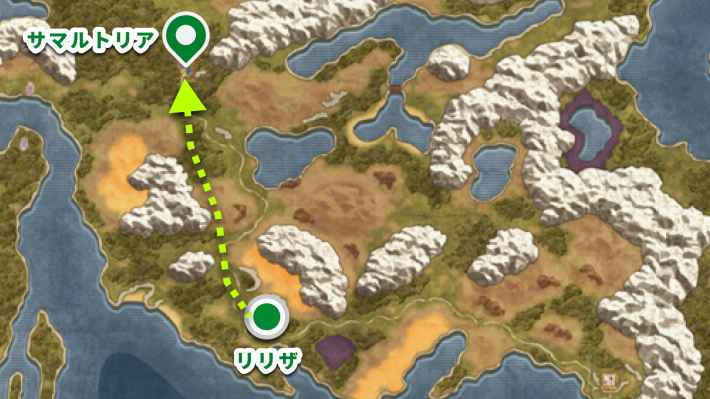 ドラクエ2リメイクのサマルトリアの行き方と場所