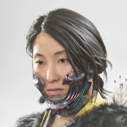 ゴーストオブヨウテイの夜蝉の半頬