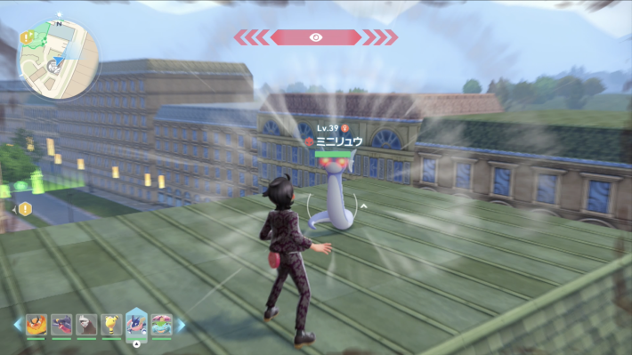 ポケモンzaのオヤブンミニリュウの現地画像