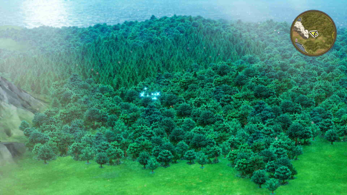 ドラクエ2リメイクのサマルトリア城西キラキラ