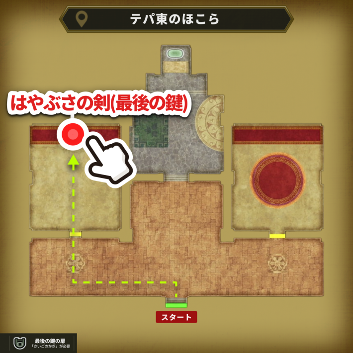 ドラクエ2リメイクのはやぶさの剣の入手ルート