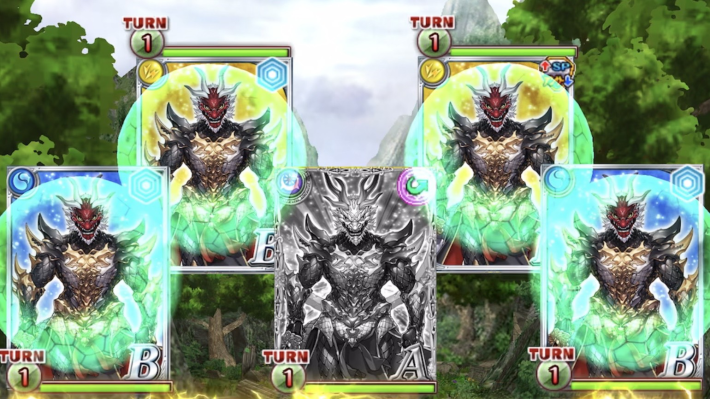 心竜斬響 ハード5-1～2攻略＆デッキ構成の画像