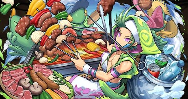 真夏のBBQ・児雷也