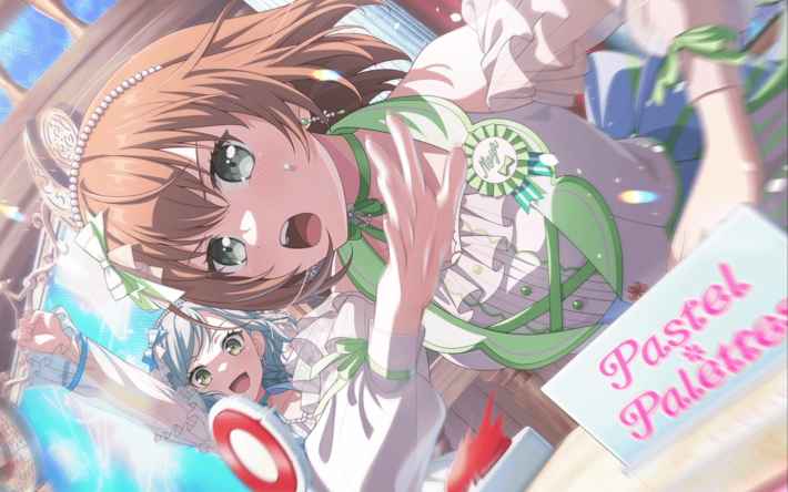 バンドリ 大和麻弥 コロこっと FHD〕【ガルパ｜バンドリ】星5『ピットイン・タイム 大和麻弥