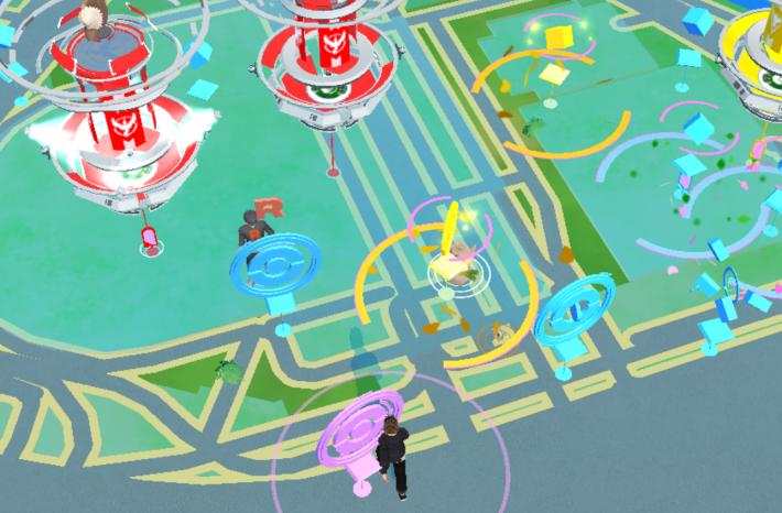 おうごんルアーモジュールの周の円 の画像