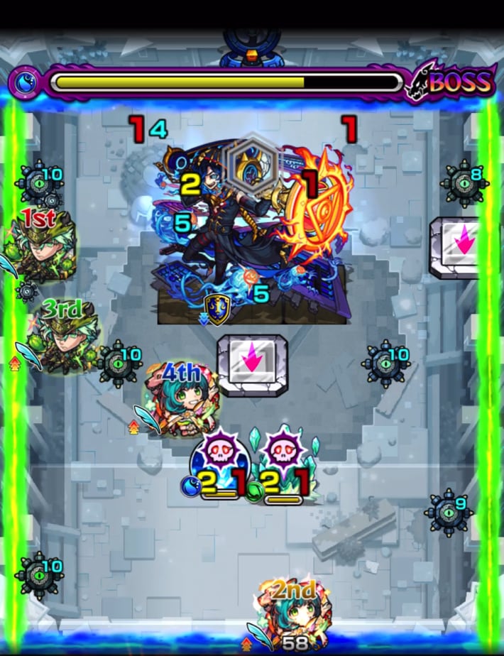 破界の星墓【アラミタマの星墓】のボス2_クロスドクロ後