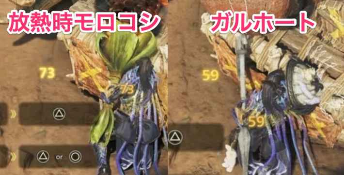 砲モロコシのスキルと入手方法の画像
