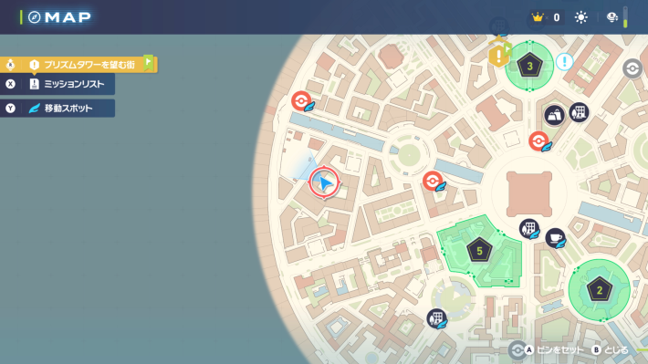 ポケモンZAのローズ6番地のきのみや①