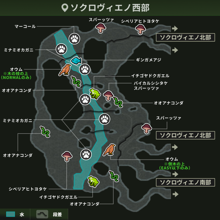 ソクロヴィエノ西部＿ジエンド戦＿動植物