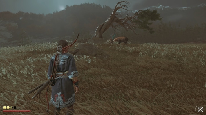 ゴーストオブヨウテイの常世の武士の風鈴の現地①