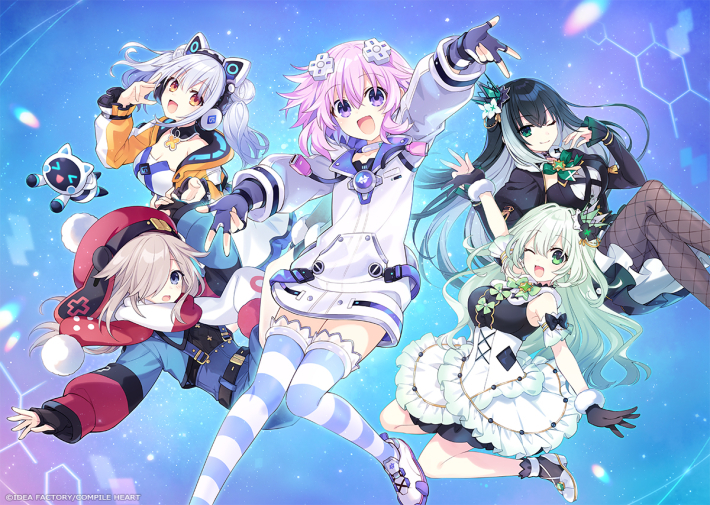 超新時空ゲイム ネプテューヌ∞』キャラクタービジュアルが公開