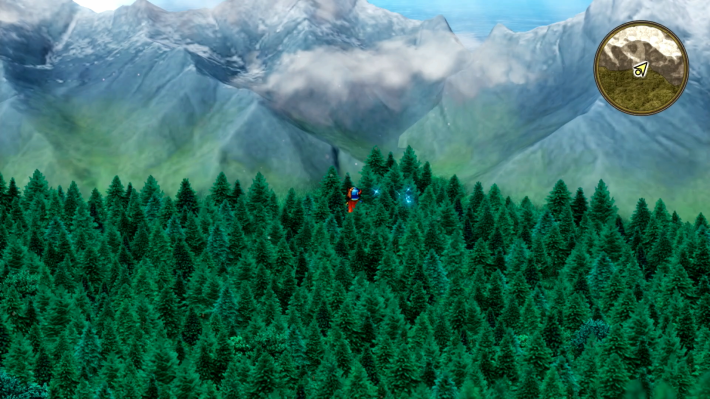 ドラクエ1リメイクのガライ周辺の山の下