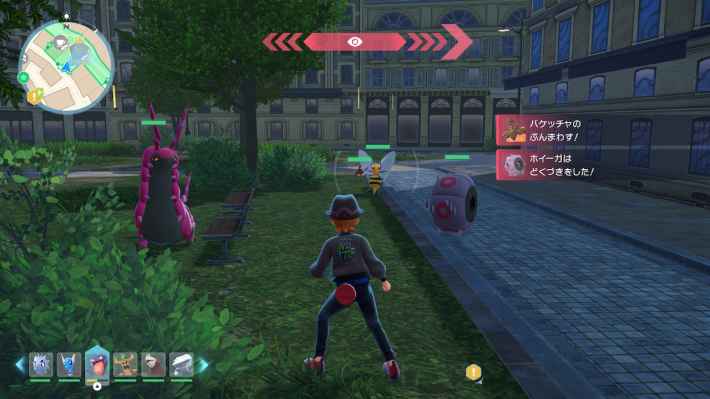 ポケモンZAのワイルドゾーン15の昼