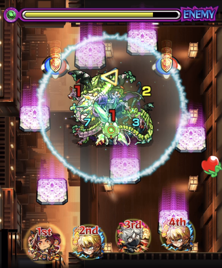 猗窩座【超究極】のステ1