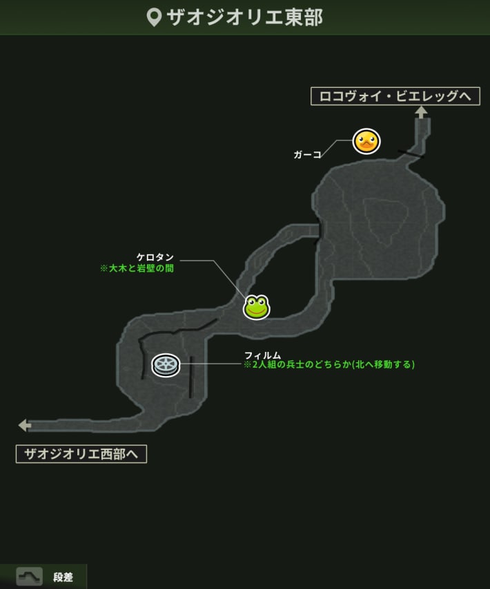 ザオジオリエ東部_ケロタン