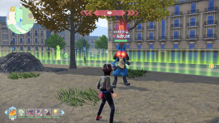 ポケモンZAオヤブンルカリオの現地画像