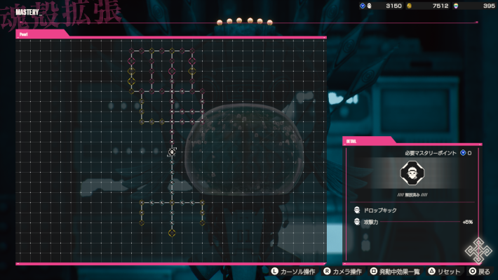 マスタリーの強化方法とポイントの獲得方法