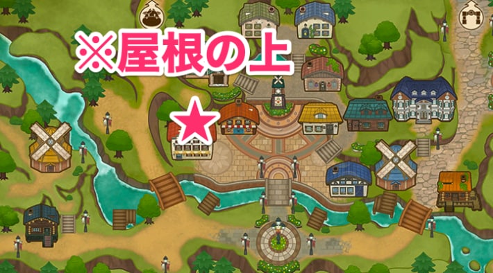 牧場物語 風のグランドバザールのココポロマップ