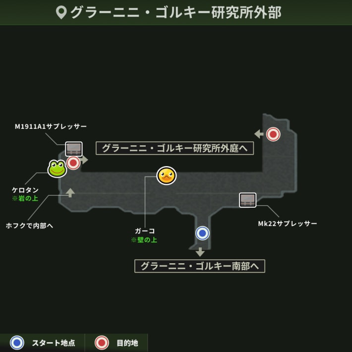 グラーニニ・ゴルキー研究所外部_攻略