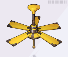 アヒルちゃんのシーリングファン