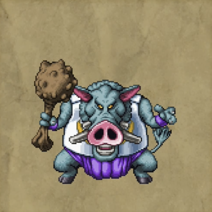 ドラクエ2リメイクのワイルドホッグ