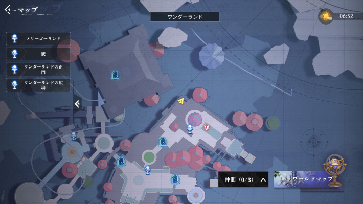 ワンダーランドの宝箱4_マップ