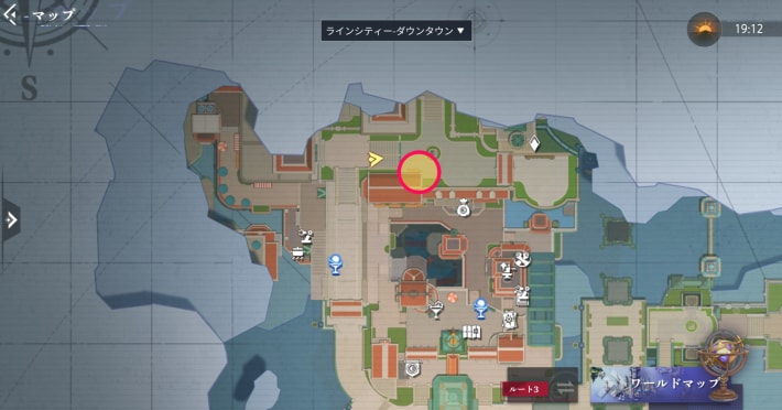 グレンのエピソード3_マップ画像